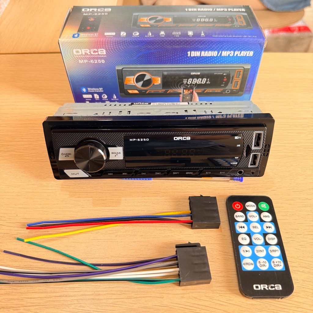 MP3 ORCA BLUETOOTH TAPE MOBIL MP3 ORCA MP-6250 BLUETOOTH