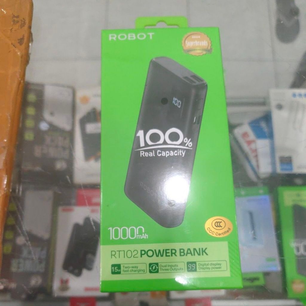 POWERBANK ROBOT RT102 10.000MAH
