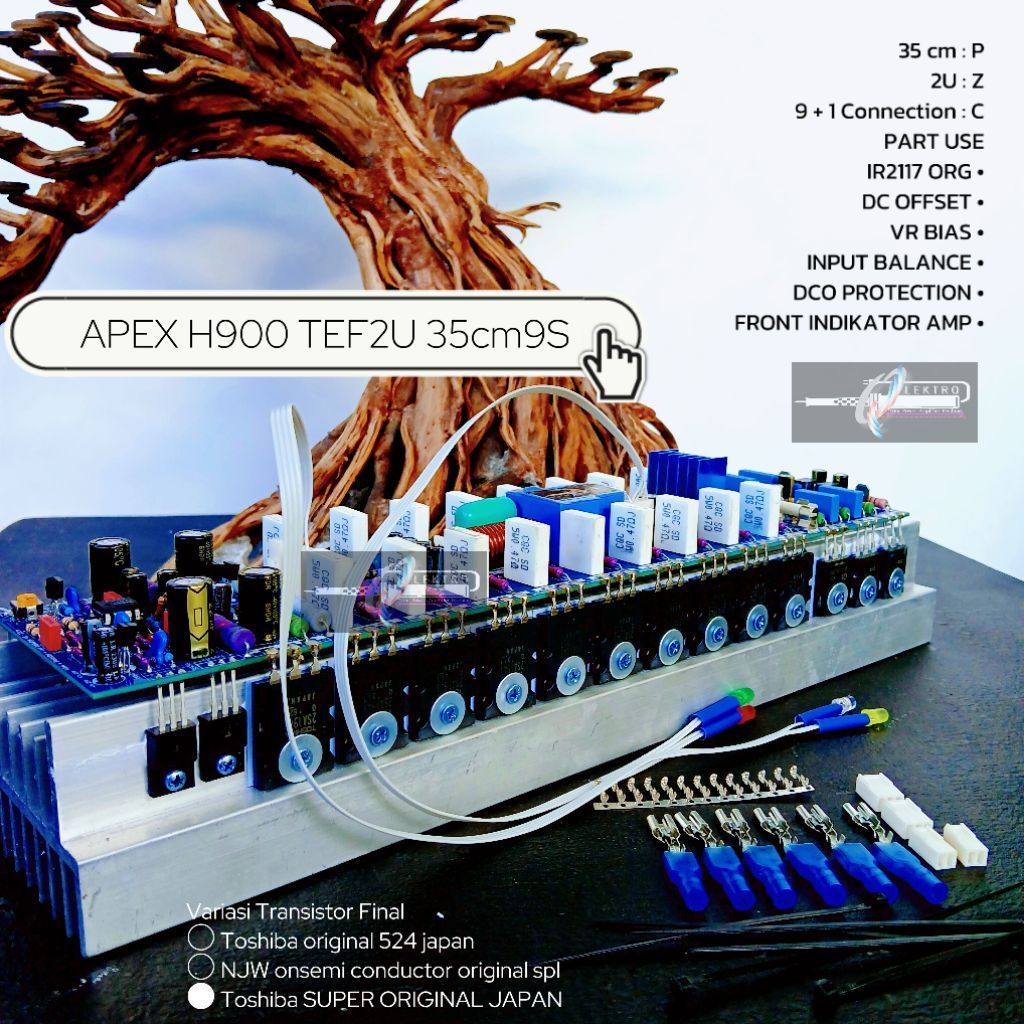 Driver APEX H900 TEF 2U 35cm Input Balance| Professional Class H | APEX H900 TEF NEW INBAL 35x2U