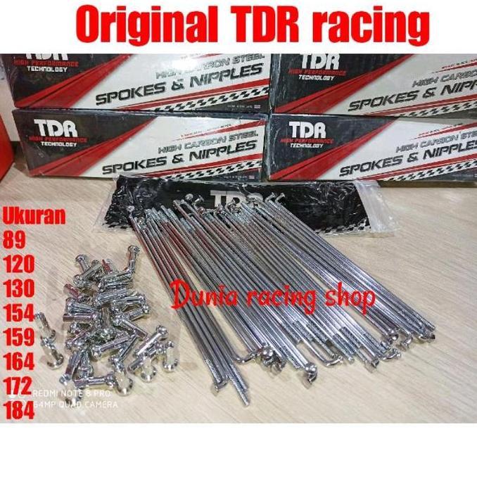 Jari jari TDR jeruji TDR Ruji Ruji TDR untuk motor ring 14 17 18