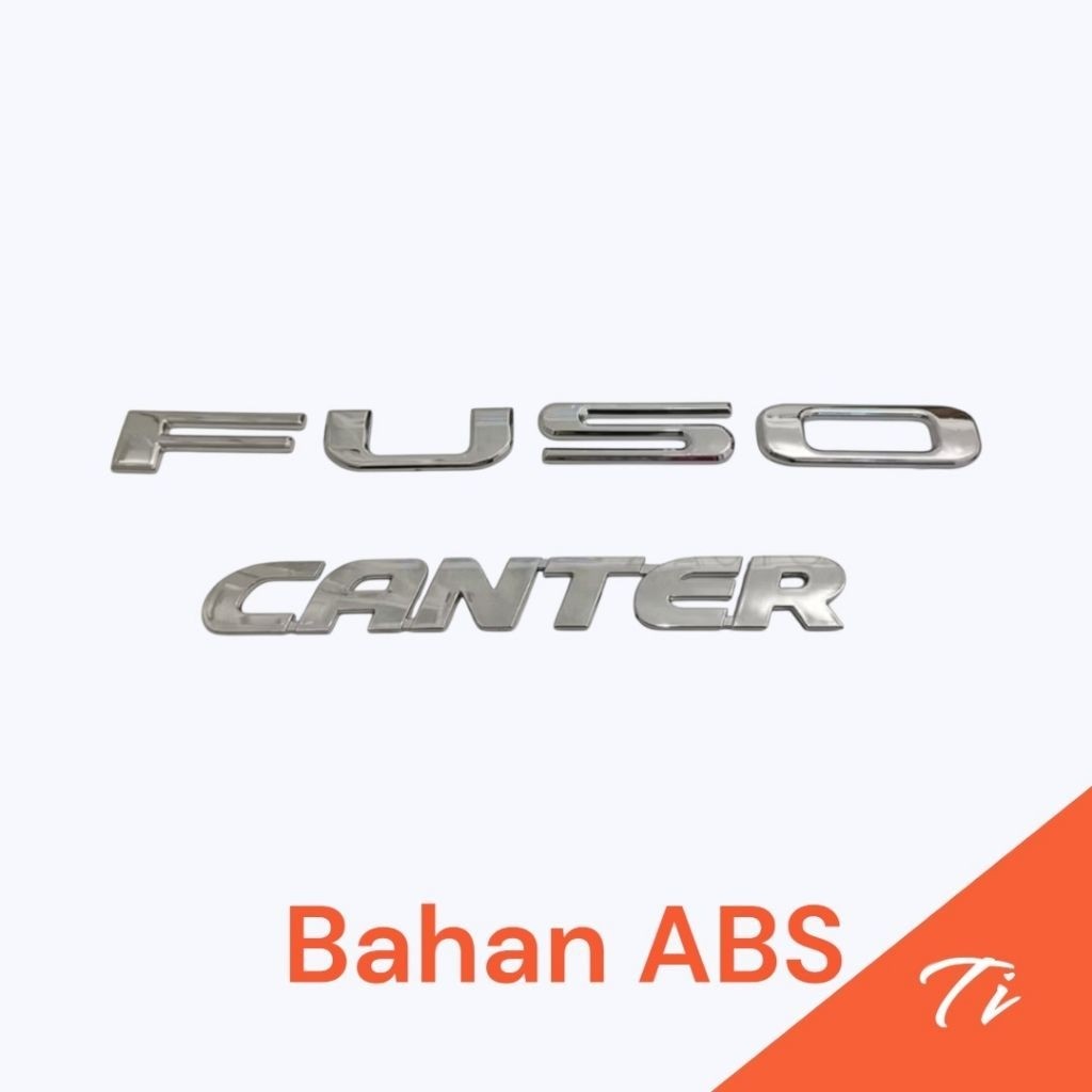 emblem fuso canter / emblem canter fuso chrome
