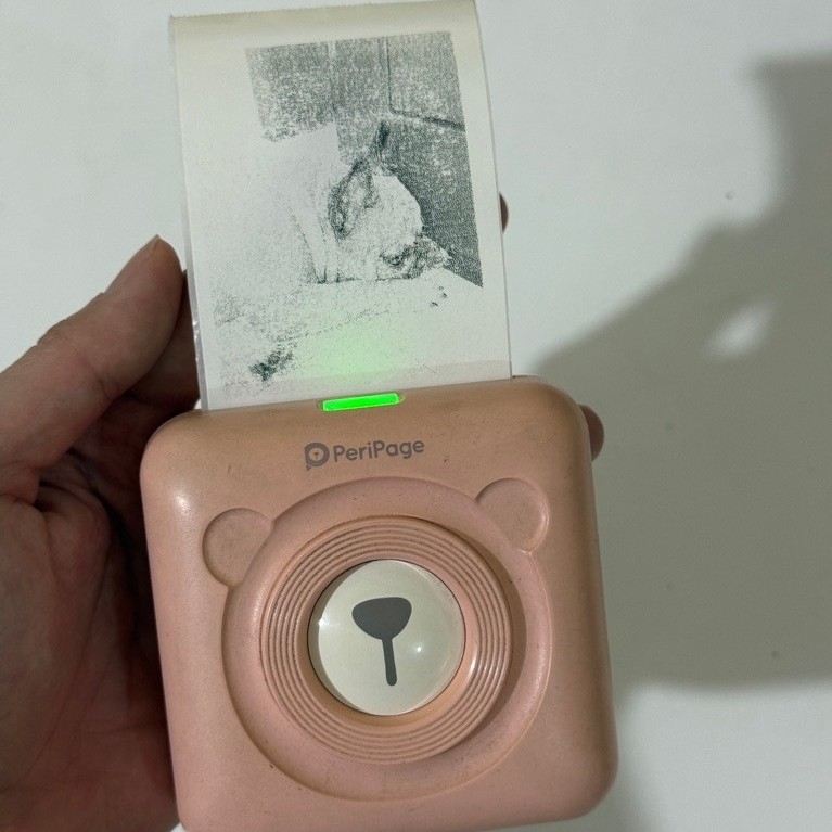[PRELOVED] PRINTER PERIPAGE 203 DPI PINK PRINTER THERMAL