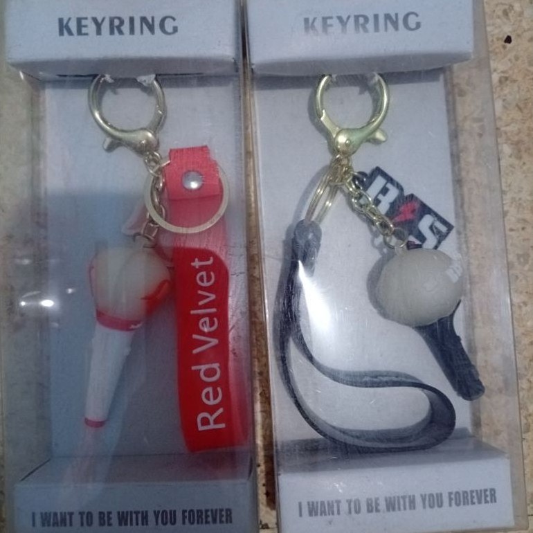 KEYRING BTS, KEYRING RED VELVET (DAPAT 2)