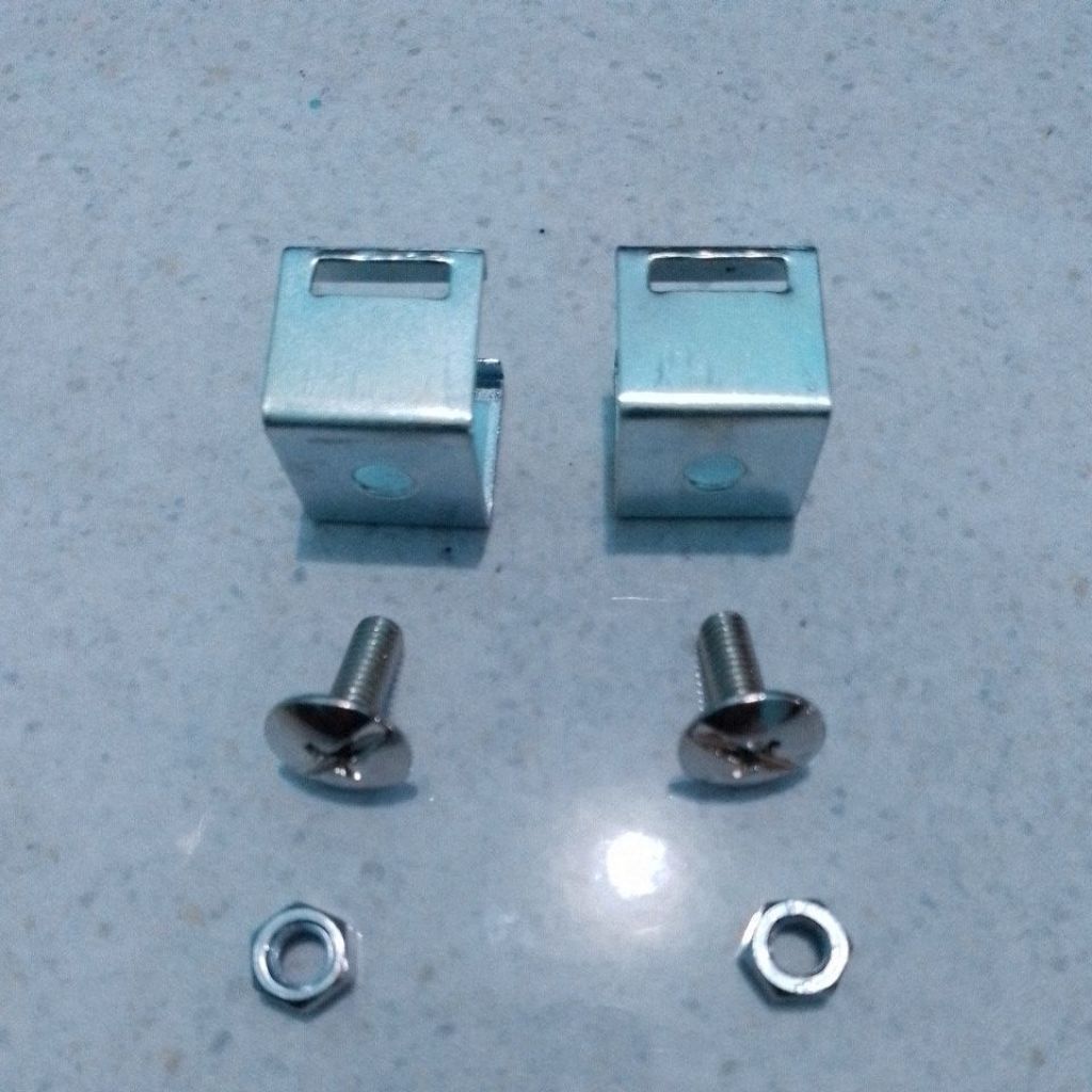 plat klem leter U cover knalpot