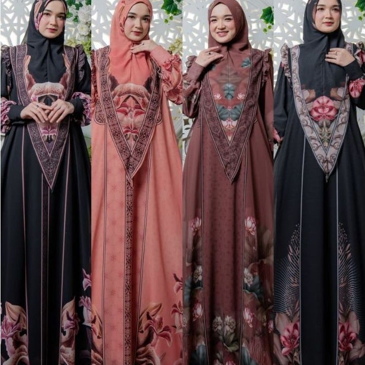GAMIS ARUNIKA SET SYARI BY ALYA SYARI