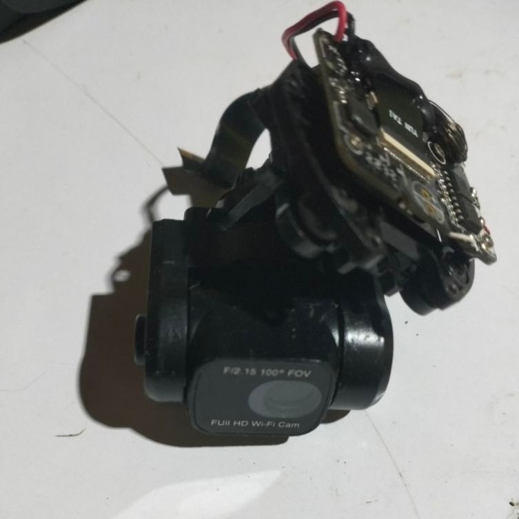 kamera gimbal drone sjrc f22s original copotan bekas pakai
