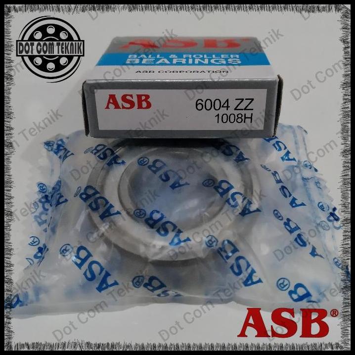 TERBARU BEARING 6004 ZZ ASB / BALL BEARING 6004 ZZ ASB 