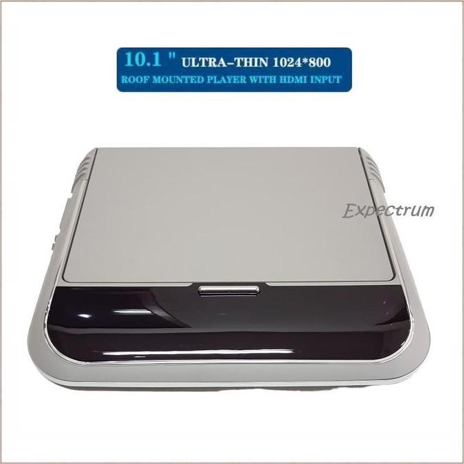 Tv plafon Mobil / Roof 10.1" IPS Screen, Universal Slim. HDMI & MMC