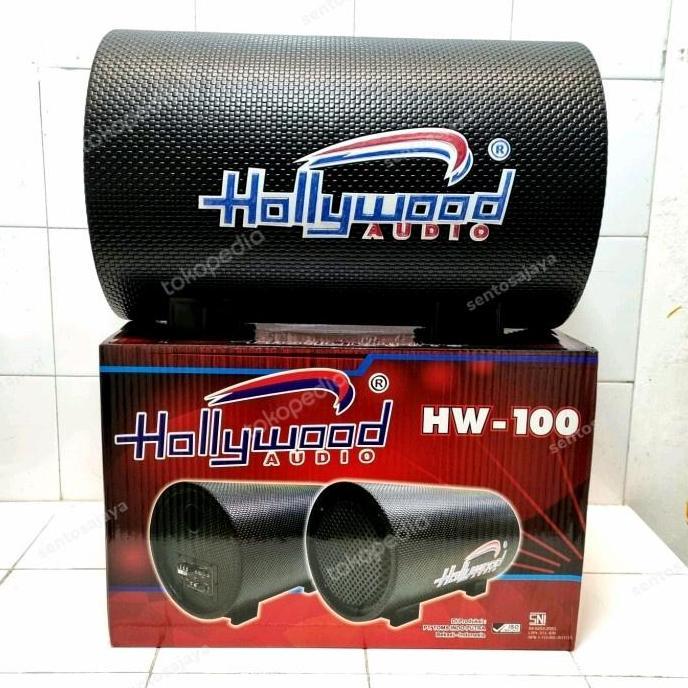 Basstube Subwoofer Aktif 10 Inch HOLLYWOOD HW-100