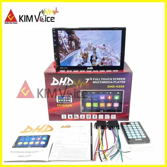 HEADUNIT DOUBLE DIN MP5 DHD-4300