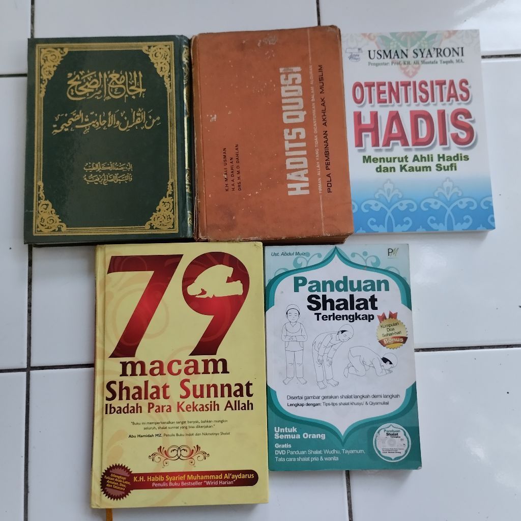 (RL-49) Buku Bekas Preloved Islam Jamiush shahih Kitab Adillah LDII - Hadits Qudsi Pola Pembinaan Ak