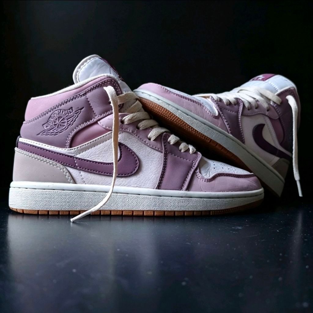 Sepatu Air Jordan 1 Mid 'Dark Pony' | Size 41/260 | Sport Sneakers, Basket | Second Original 2nd