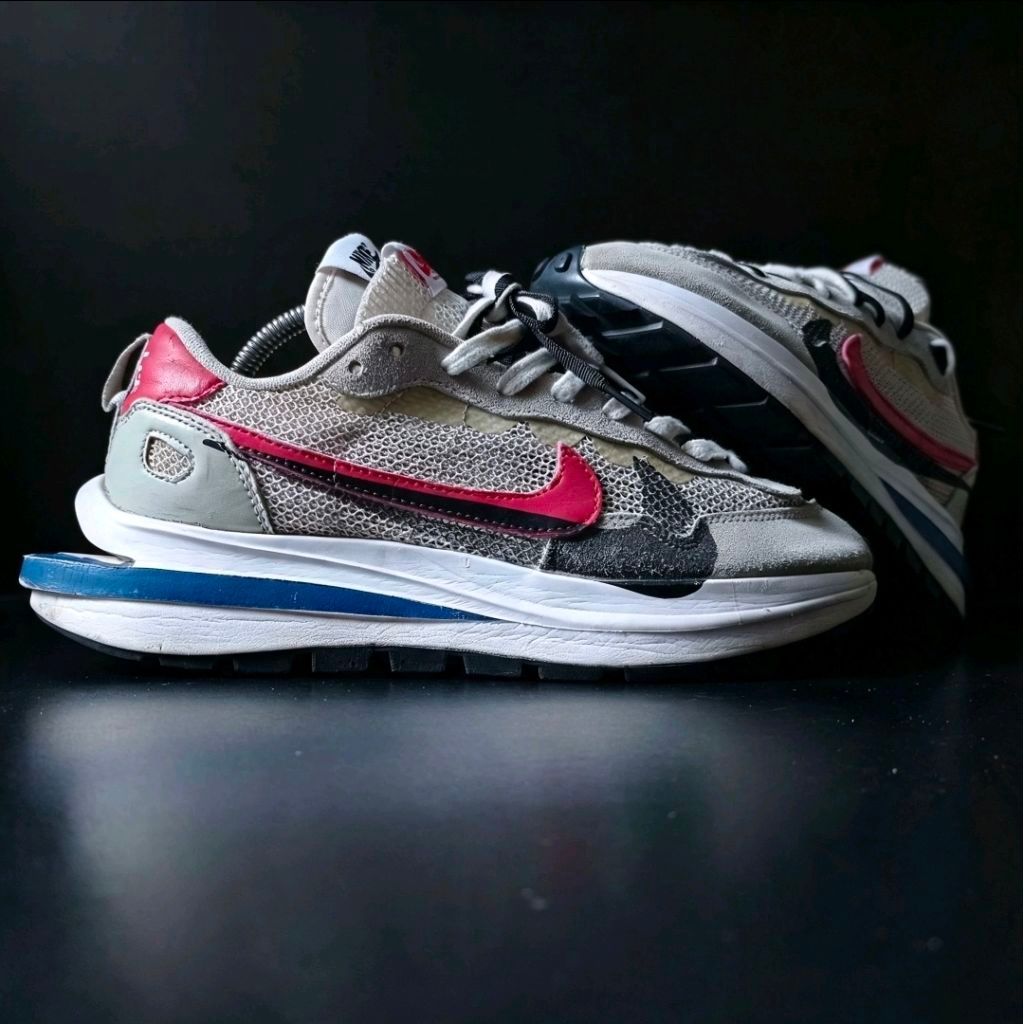 Sepatu Sacai x Nike VaporWaffle 'Sail' | size 42/265 | Sport Sneakers, Running | Second Original 2nd