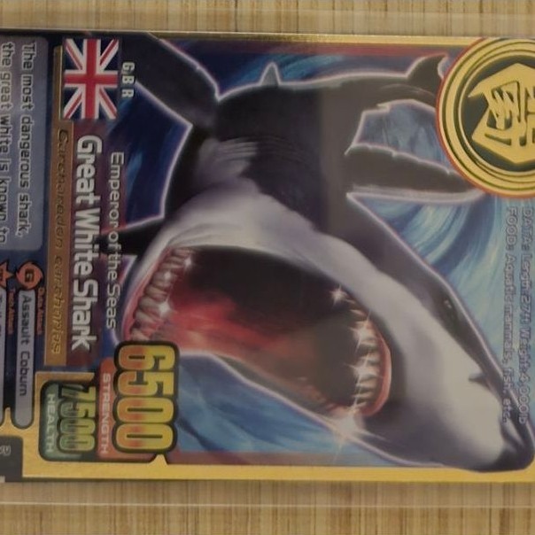 Animal Kaiser Plus Gold Great White Shark