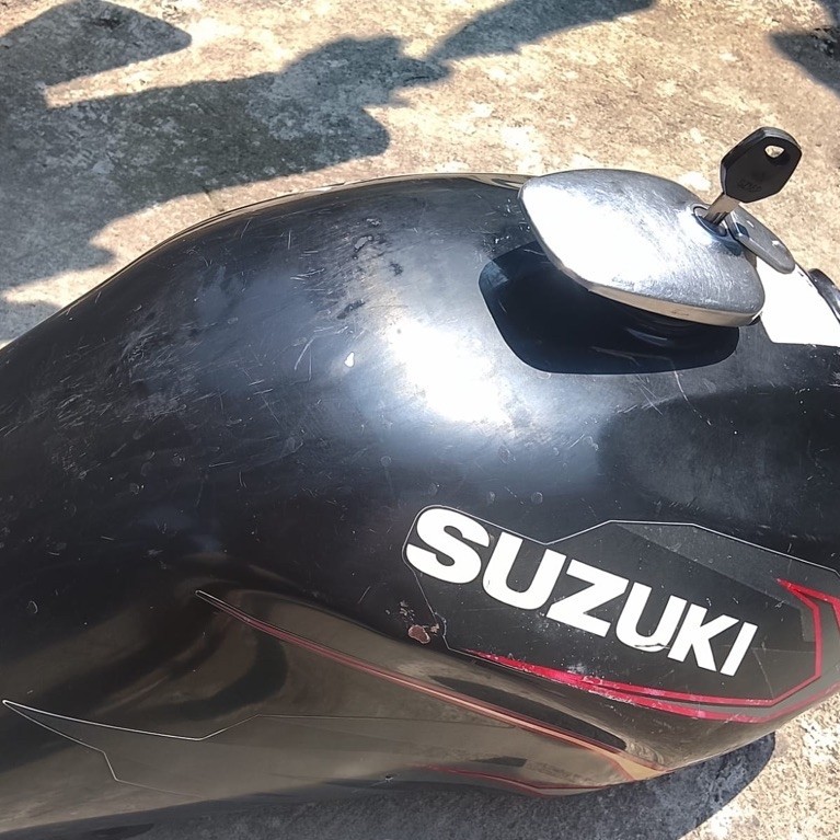 Tangki suzuki thunder 125 thunder original copotan