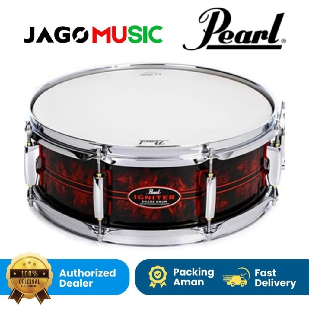 Pearl Snare Drum Igniter Casey Cooper 14"x5" Snare Drum Pearl Igniter