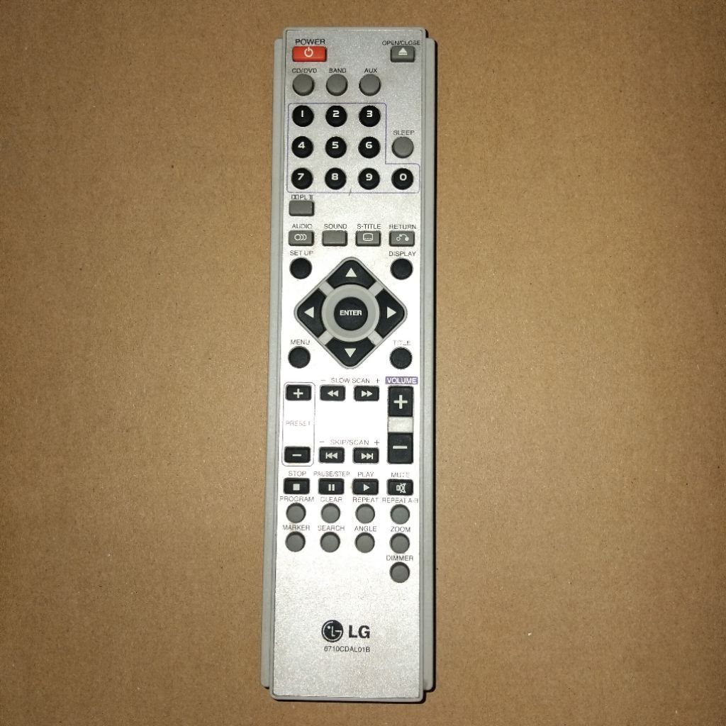 remot dvd/compo/hifi/ht/ lg 6710CDAL01B