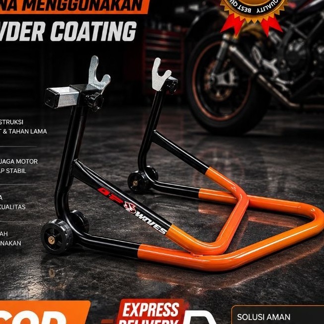 Standar Paddock pedok motor universal tipe Daytona ninja CBR Gsx R15 r25 zx25 bebek king Satria ZX 2