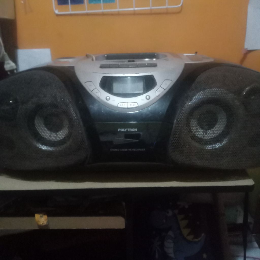 Tape Jadul Kapsul Jumbo Polytron GD715SR kondisi nyala