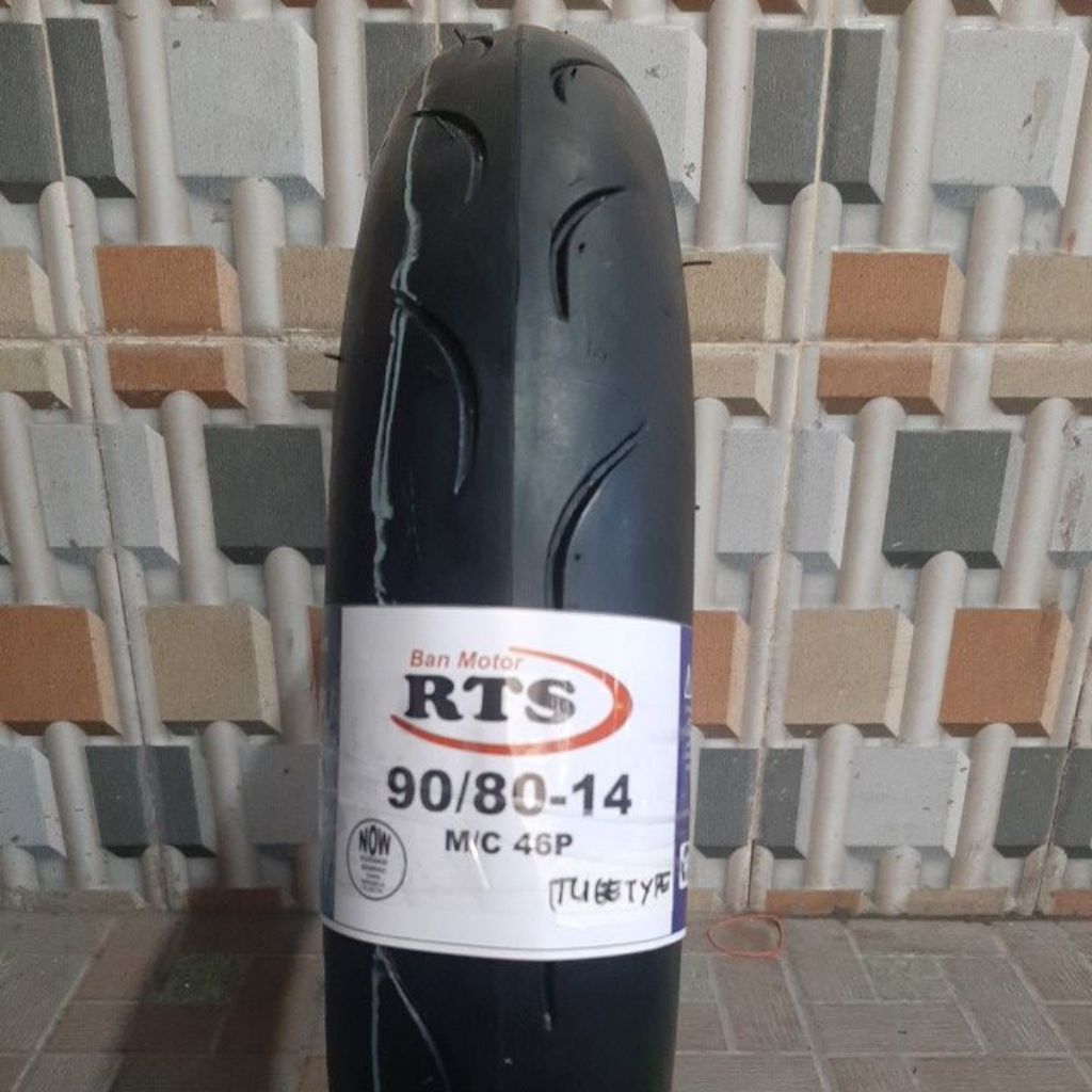 Ban RTS Matic FDR 90/80 Ring 14 Non Tubles Ban softCompound Ban Vulkanisir