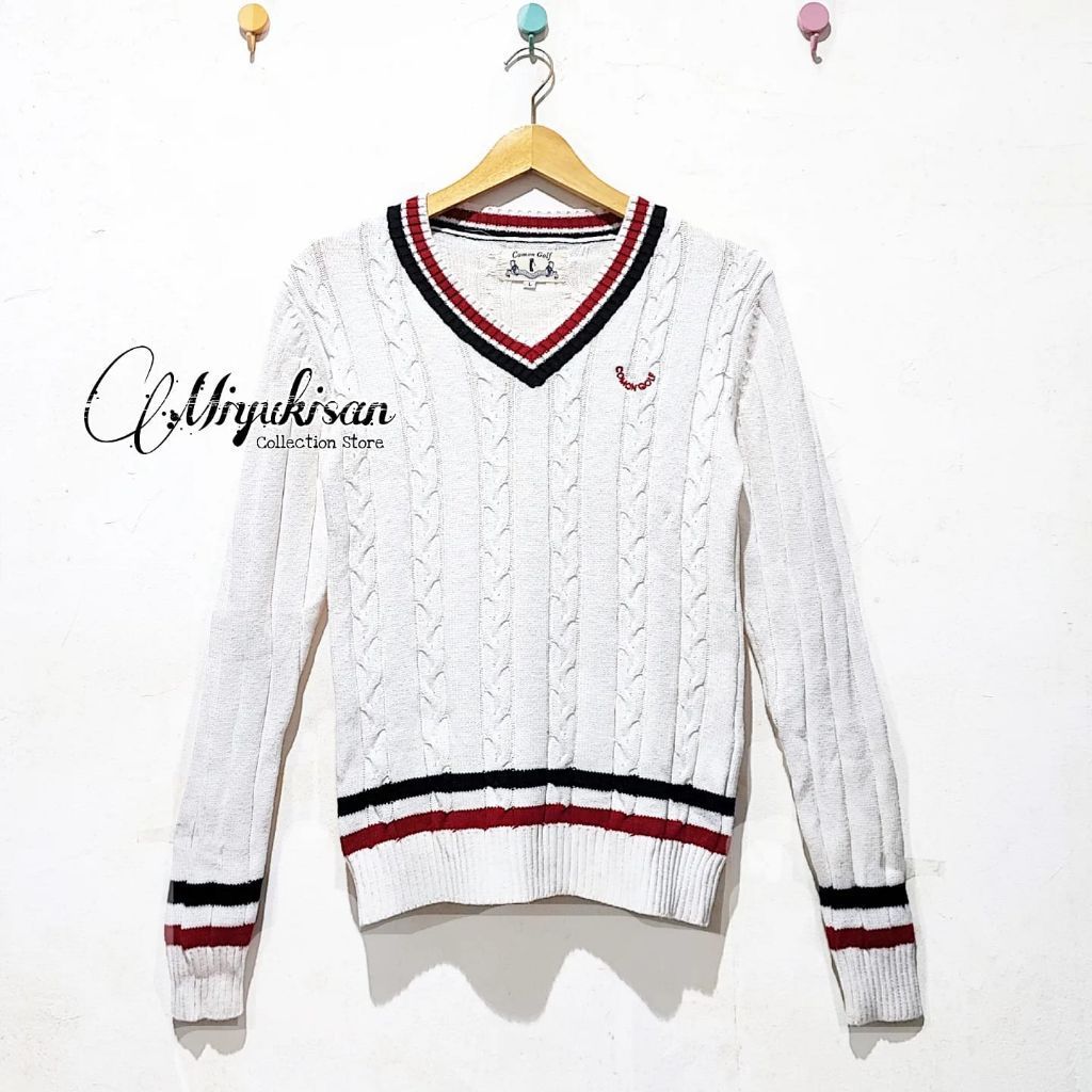 ACADEMIA CABLE SWEATER