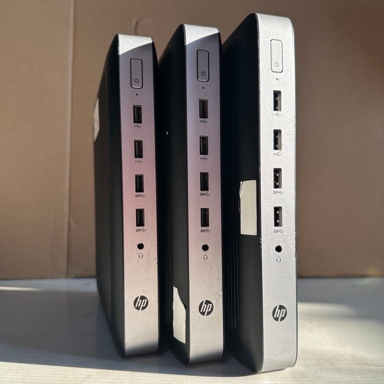 MINI PC HP THINCLIENT T 630 AMD 420 RAM 8 gb SSD 256 GB NVME BERGARANSI LIKE NEWW