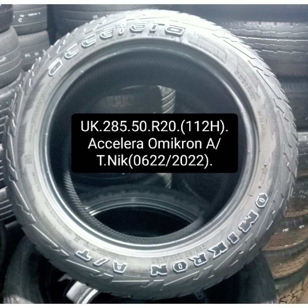 Ban Mobil Copotan Second.UK 285.50.R20.(112H) Accelera Omikron A/T.Nik(0622/2022).