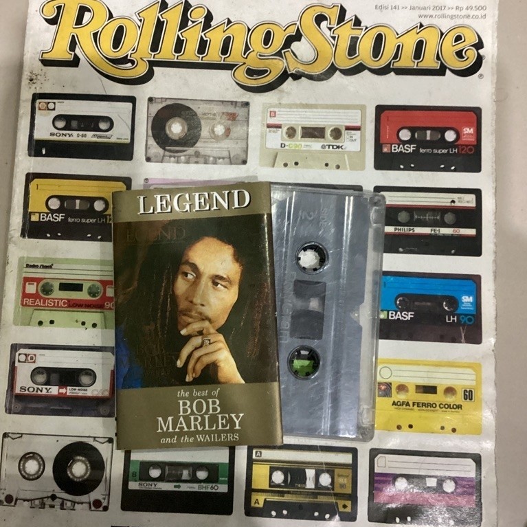 kaset pita bob marley legend