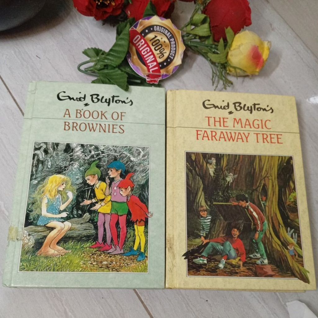 Novel enid blyton Preloved bahasa inggris hardcover