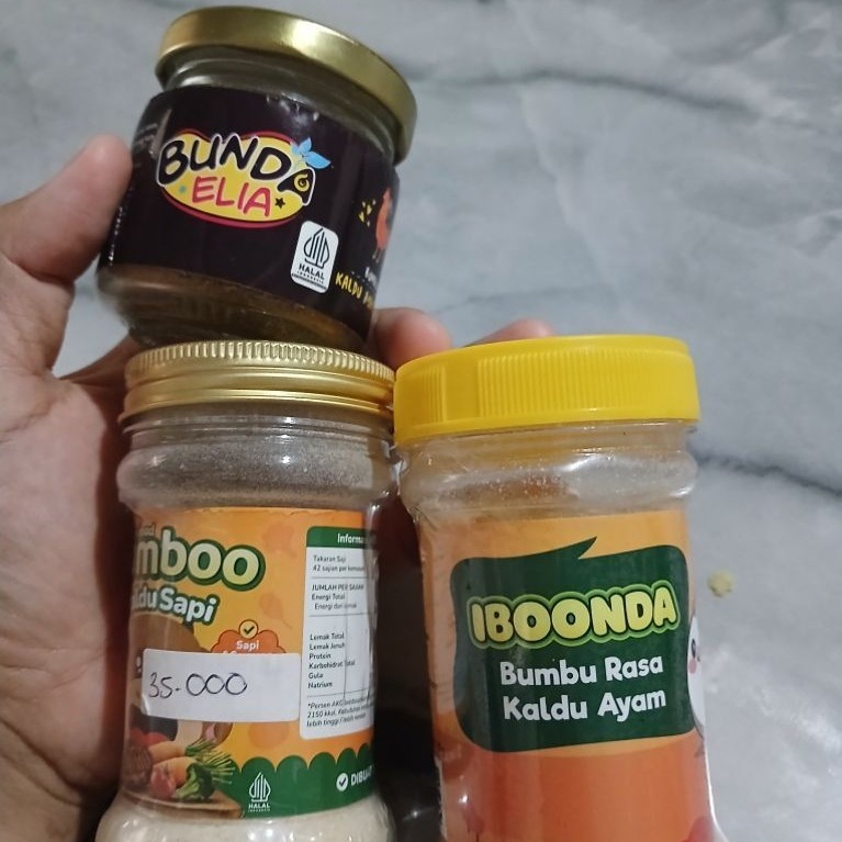 BUMBU BUNDA - IBOONDA KALDU AYAM 75 GR / Bumbu Bunda Kuning