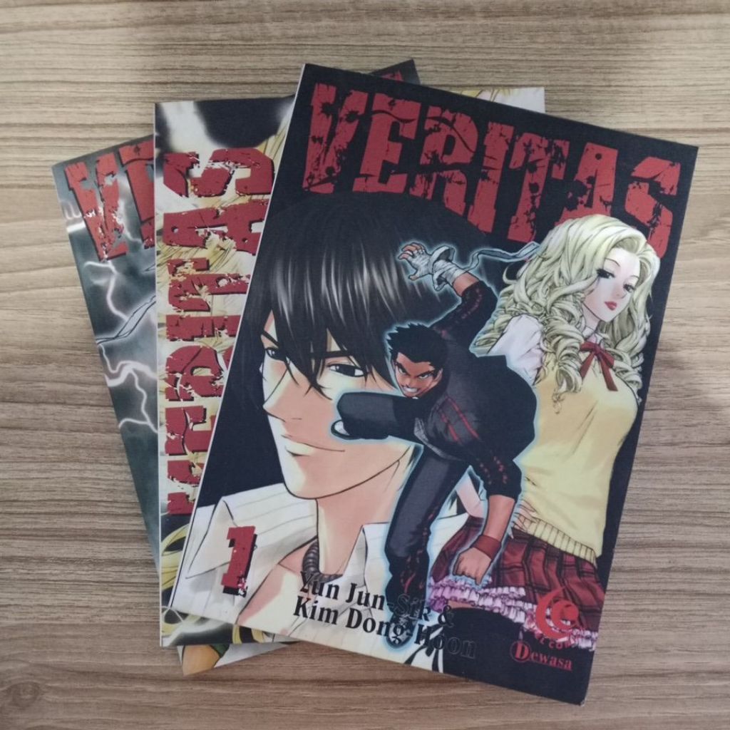 Komik Veritas Vol 1-3 Koleksi Komik Second  Indonesia