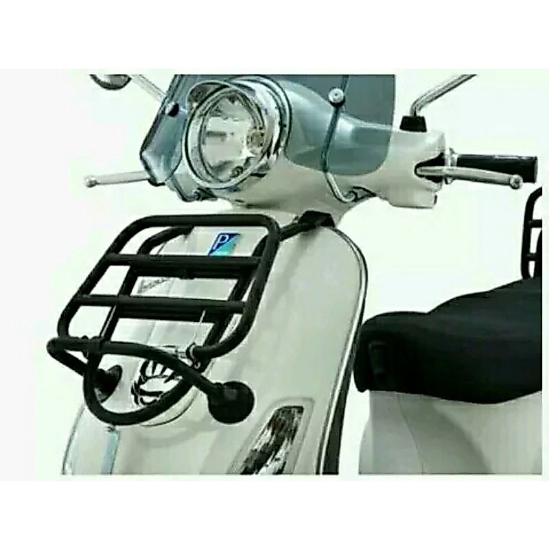 Front Rack Vespa LX dan S 125/150 Aksesoris Rak Depan Frontrack S125/150 untuk penggunaan harian nya