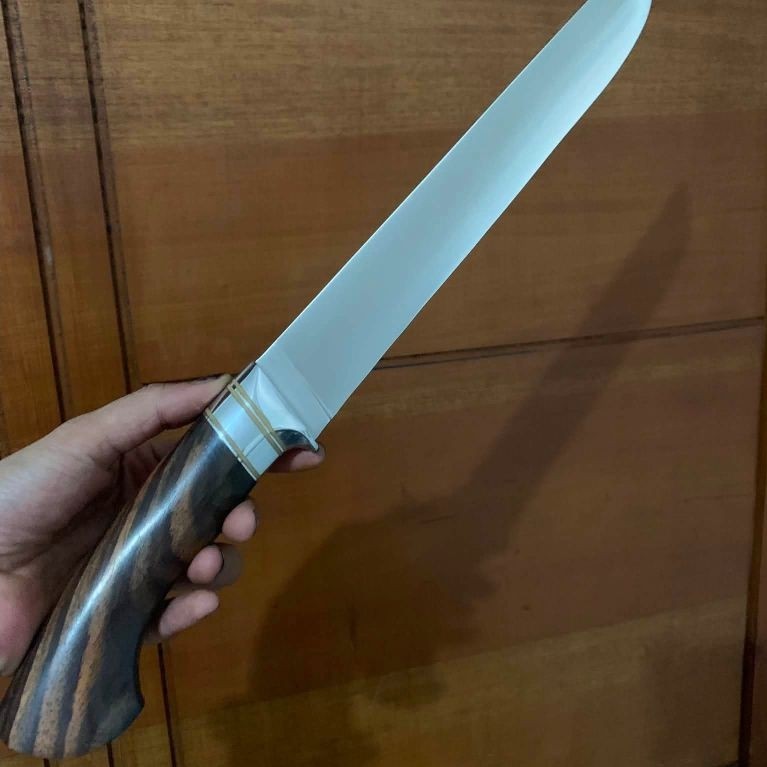 pisau dapur pisau chef meat knive d2
