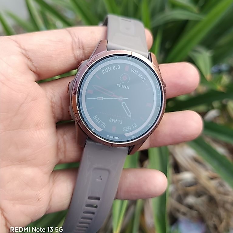GARMIN FENIX 7S SAPPHIRE SOLAR TITANIUM