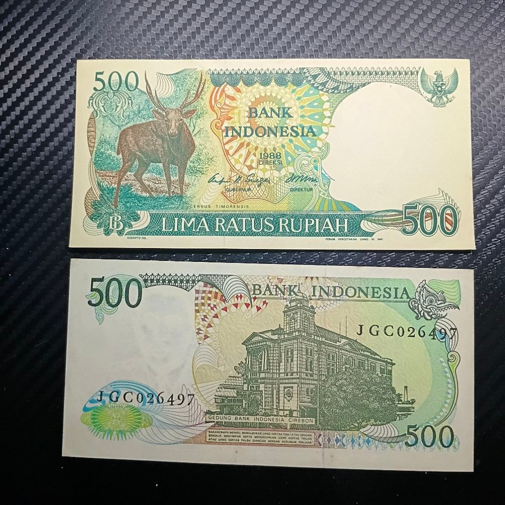 Uang kuno 500 Rusa Asli