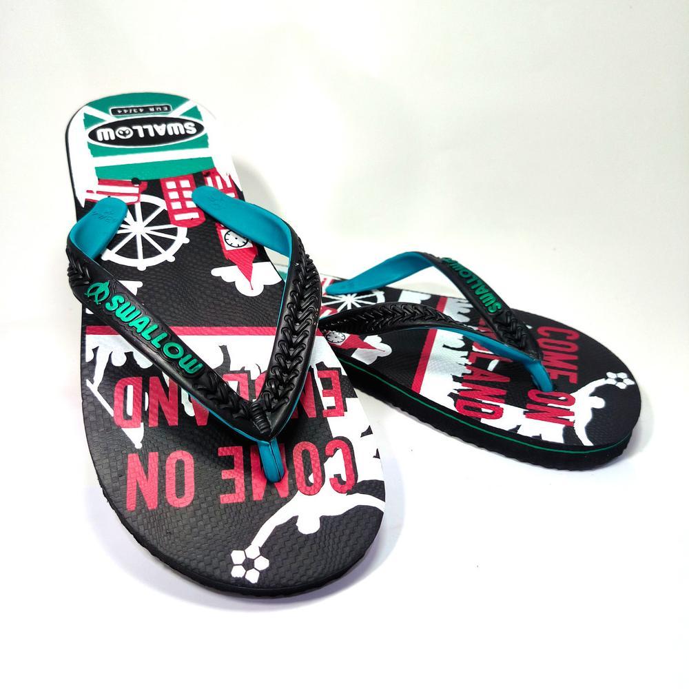 Paket Hemat Sandal Jepit Pria Swallow Futbol & Seni Original - Motif Sepak Bola Piala Dunia & Seni R