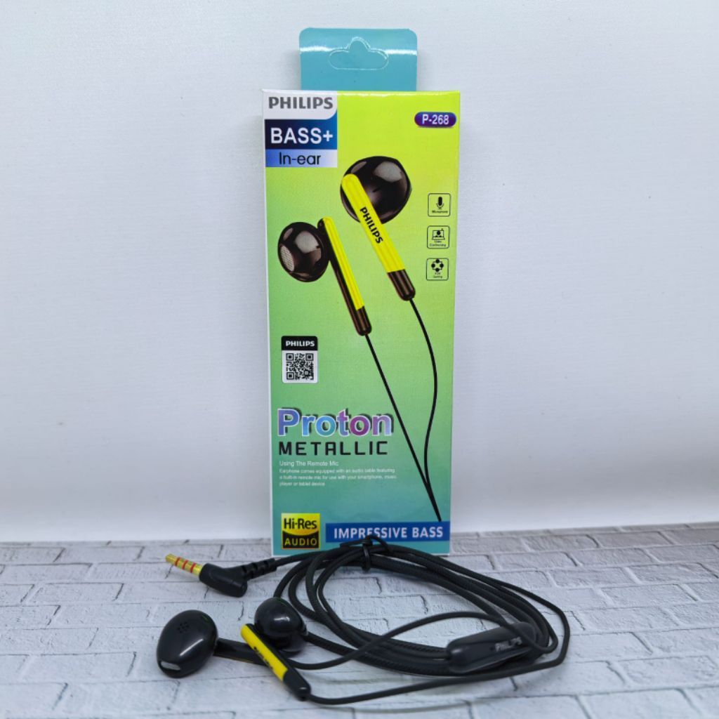 Headset Philips Impressive Bass+