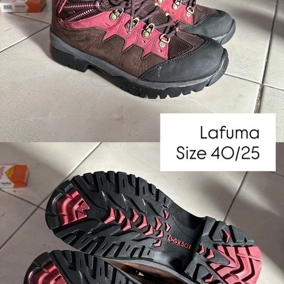 sepatu outdoor Lafuma Size 40/25
