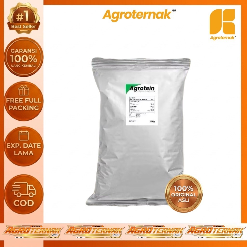 AGROTEIN PRO YEAST - PROBIOTIK TERNAK - DRY YEAST PROTEIN - SACCHAROMYCES - GROWTH PROMOTOR TERNAK -