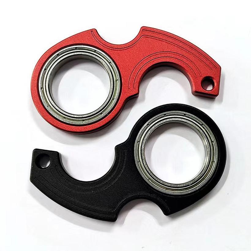 Keychain Fidget Spinner KEYRAMBIT Gantungan Kunci Karambit Spinner Keychain Fidget Toy
