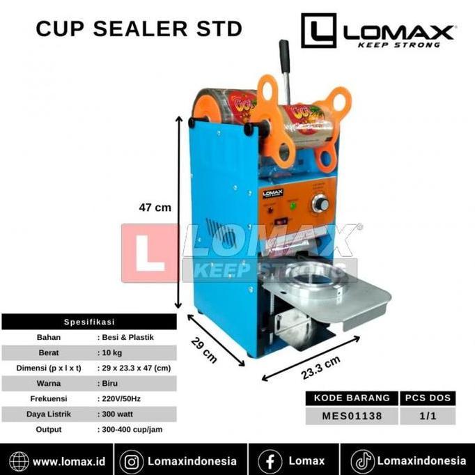 IROSAKA MOLLAR by Eton Cup Sealer - Mesin Penyegel Plastik plus Plastik