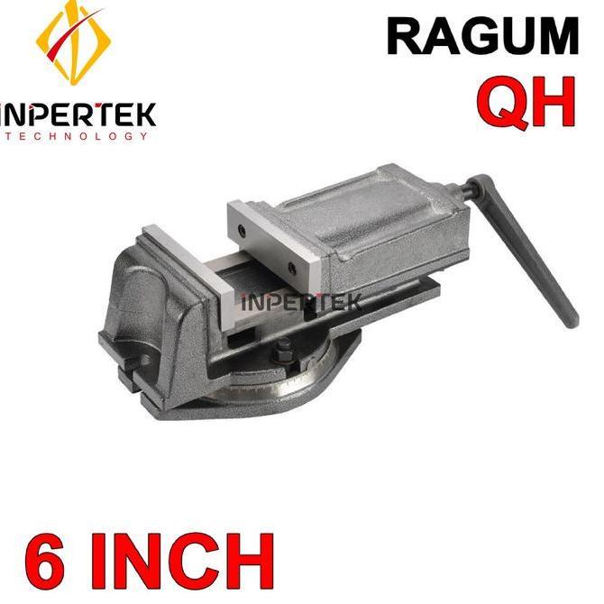 PHIMO Ragum 6" QH 160 mm Catok 6 Inch Vise Meja Mesin Tanggem Putar Derajat