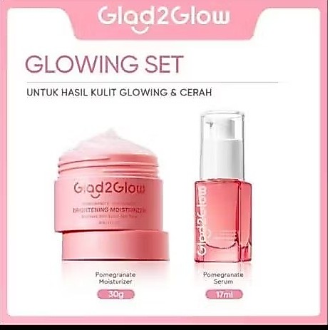 Paket Skincare Glad2Glow - 2in1 Glowing