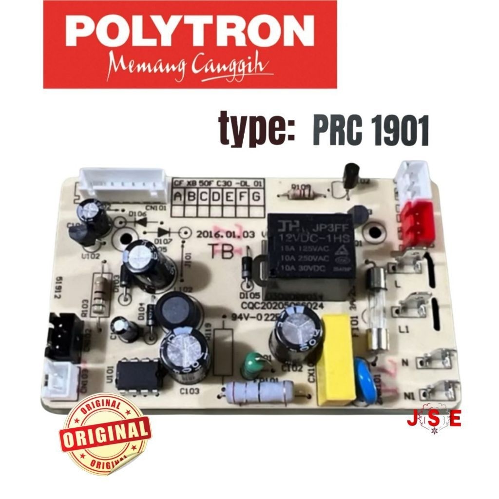 modul Board power Magicom rice cooker digital Polytron PRC1901 PRC 190I 8 PIN 8 PIN