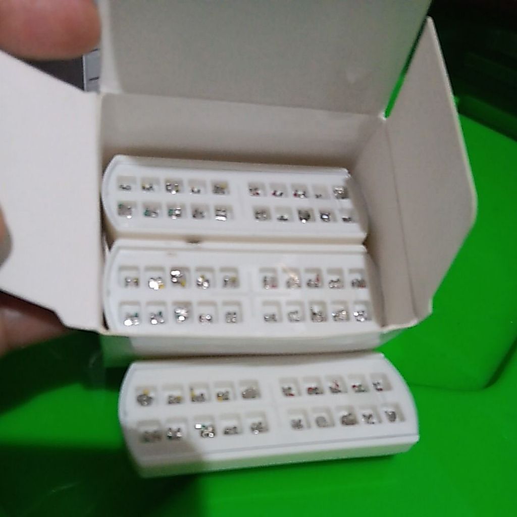 10 Set Bracket Mini Roth Aegis Slot 022 Bondable