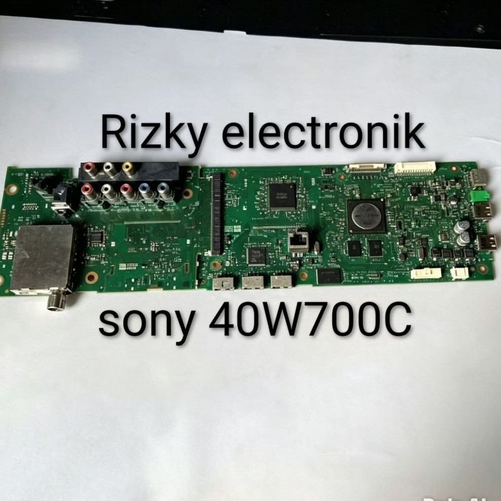 mainboard sony 40w700c original copotan dari layar retak