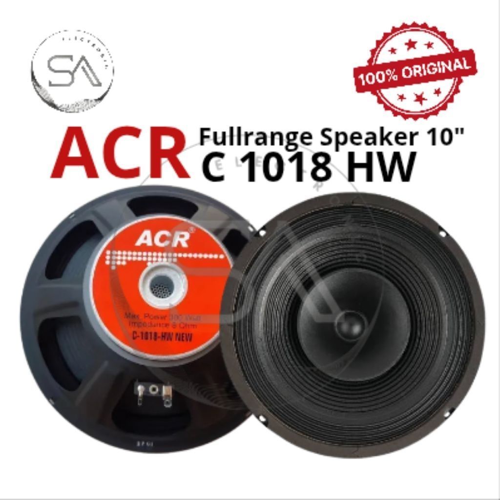 Surya Agung Speaker ACR C1018HW PRO NEW 10inch fullrange vocal