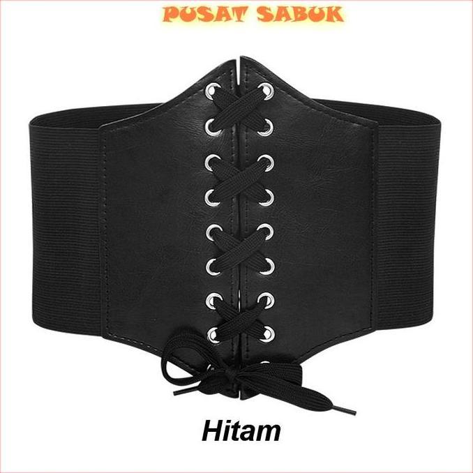 Sabuk Wanita Obi Karet Women Belt Ikat Pinggang Fashion Gesper Cewek Korea Oby Besar Jumbo Big size 