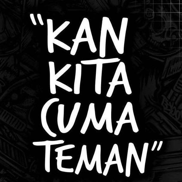 Promo Stiker cutting logo timbul kan kita cuma teman banyak varian warna  Car Diskon