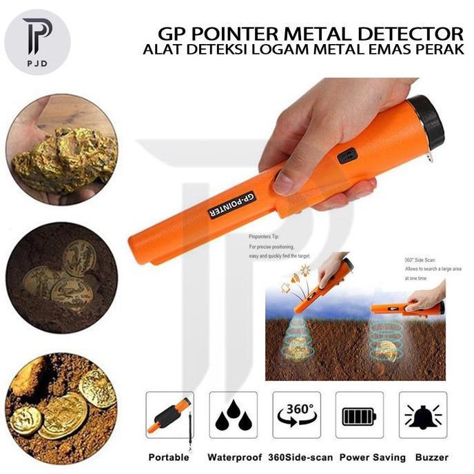 TERMURAH - GP Pointer Metal Detector Detektor Alat Deteksi Logam Metal Emas Perak